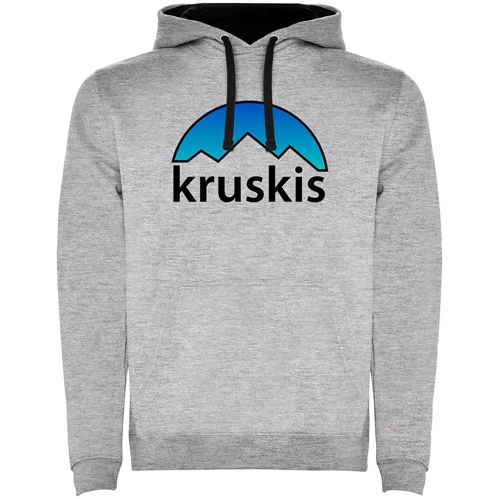 Kruskis Mountain Silhouette Two-colour Kapuzenpullover Kruskis Mountain Silhouette Two-colour Kapuzenpullover