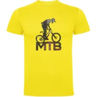 Kruskis Mtb Background Kurzarm-t-shirt Kruskis Mtb Background Kurzarm-t-shirt