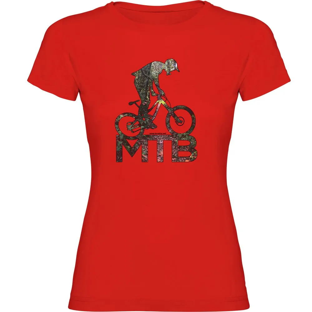 Kruskis Mtb Background Kurzarm-t-shirt Kruskis Mtb Background Kurzarm-t-shirt