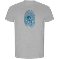 Kruskis Mtb Fingerprint Eco Kurzarm-t-shirt Kruskis Mtb Fingerprint Eco Kurzarm-t-shirt