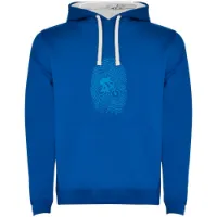 Kruskis Mtb Fingerprint Two-colour Kapuzenpullover Kruskis Mtb Fingerprint Two-colour Kapuzenpullover