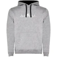 Kruskis Mtb Heartbeat Two-colour Kapuzenpullover Kruskis Mtb Heartbeat Two-colour Kapuzenpullover