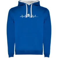 Kruskis Mtb Heartbeat Two-colour Kapuzenpullover Kruskis Mtb Heartbeat Two-colour Kapuzenpullover