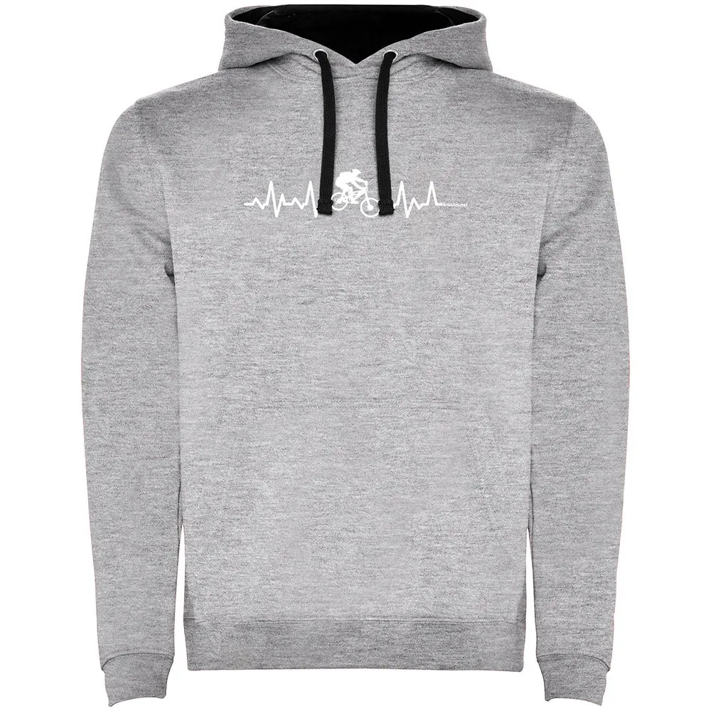 Kruskis Mtb Heartbeat Two-colour Kapuzenpullover