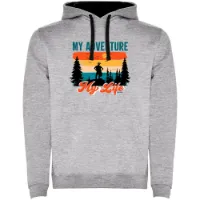 Kruskis My Adventure Two-colour Kapuzenpullover Kruskis My Adventure Two-colour Kapuzenpullover