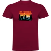 Kruskis My Freedom Kurzarm-t-shirt Kruskis My Freedom Kurzarm-t-shirt