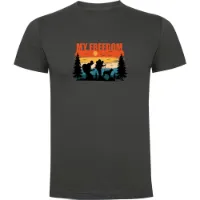 Kruskis My Freedom Kurzarm-t-shirt Kruskis My Freedom Kurzarm-t-shirt