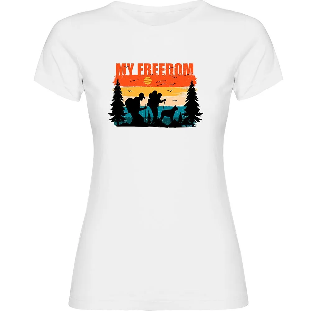 Kruskis My Freedom Kurzarm-t-shirt Kruskis My Freedom Kurzarm-t-shirt