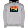 Heather grey / black