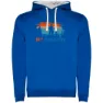 Royal blue / white