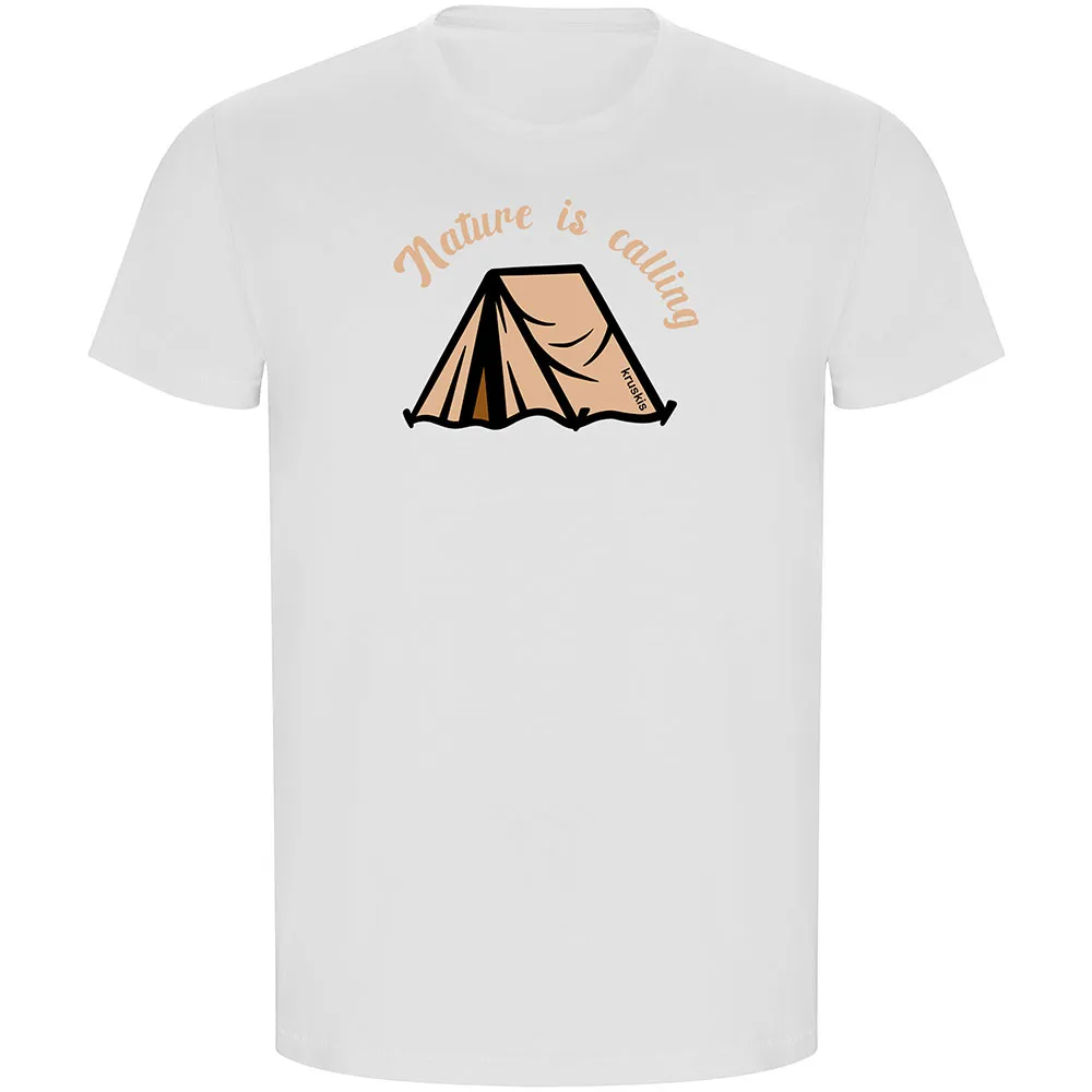 Kruskis Nature Is Calling Eco Kurzarm-t-shirt Kruskis Nature Is Calling Eco Kurzarm-t-shirt