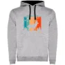 Heather grey / black