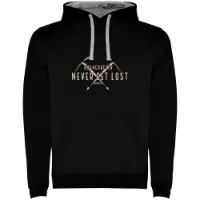 Kruskis Never Get Lost Bicolor Kapuzenpullover Kruskis Never Get Lost Bicolor Kapuzenpullover