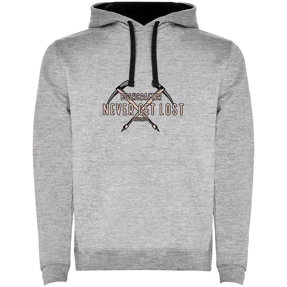 Kruskis Never Get Lost Bicolor Kapuzenpullover Kruskis Never Get Lost Bicolor Kapuzenpullover