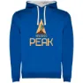 Royal blue / white