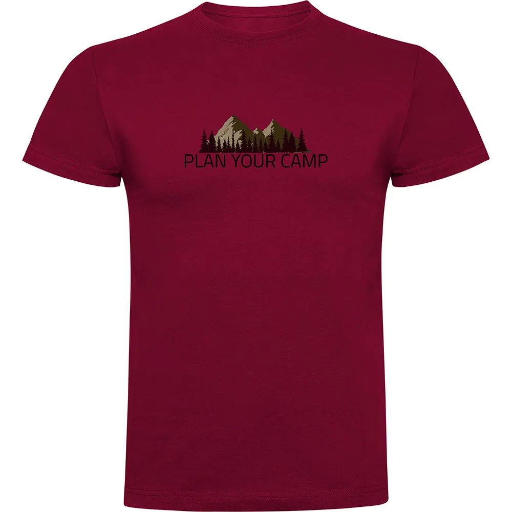 Kruskis Plan Your Camp Kurzarm-t-shirt