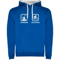 Kruskis Problem Solution Bike Two-colour Kapuzenpullover