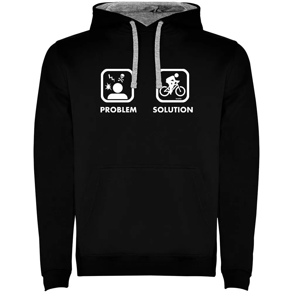 Kruskis Problem Solution Bike Two-colour Kapuzenpullover