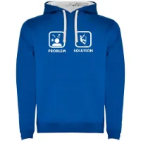 Kruskis Problem Solution Climb Two-colour Kapuzenpullover Kruskis Problem Solution Climb Two-colour Kapuzenpullover
