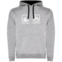 Kruskis Problem Solution Ride Two-colour Kapuzenpullover
