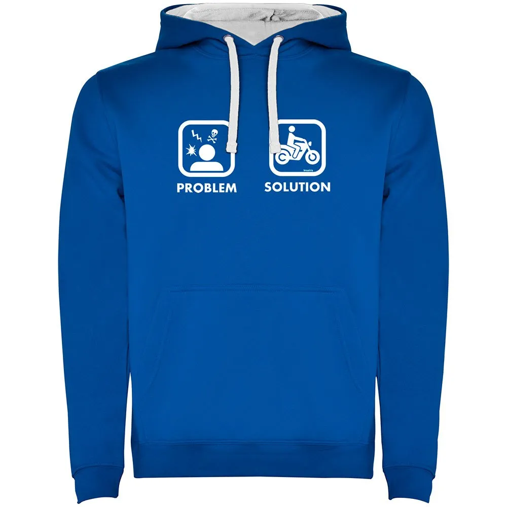 Kruskis Problem Solution Ride Two-colour Kapuzenpullover