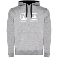 Kruskis Problem Solution Swim Two-colour Kapuzenpullover Kruskis Problem Solution Swim Two-colour Kapuzenpullover