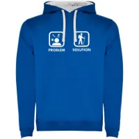 Kruskis Problem Solution Trek Two-colour Kapuzenpullover Kruskis Problem Solution Trek Two-colour Kapuzenpullover