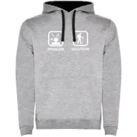 Kruskis Problem Solution Trek Two-colour Kapuzenpullover Kruskis Problem Solution Trek Two-colour Kapuzenpullover