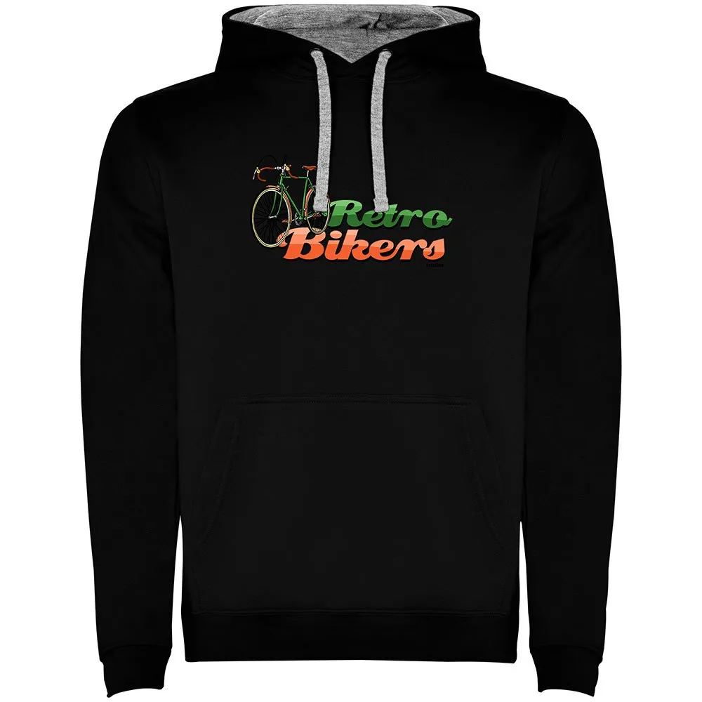 Kruskis Retro Bikers Two-colour Kapuzenpullover