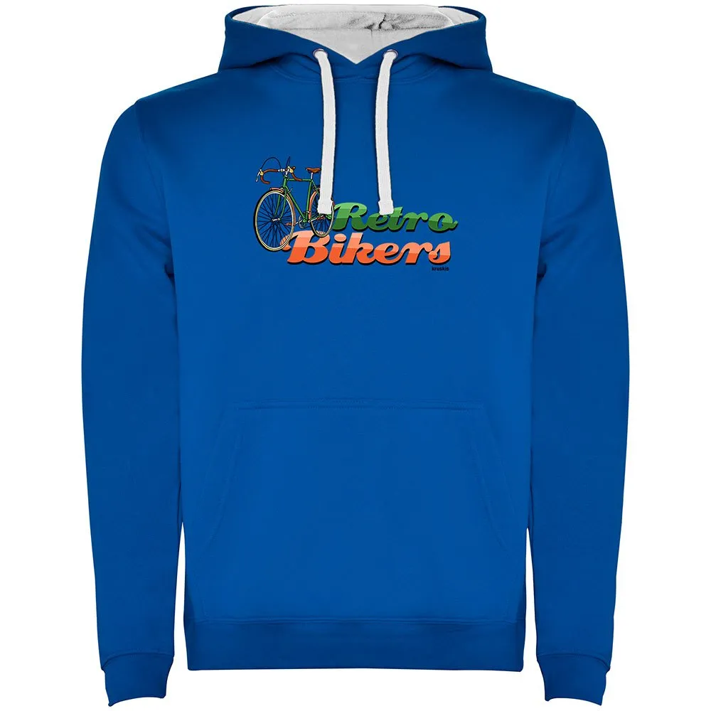 Kruskis Retro Bikers Two-colour Kapuzenpullover