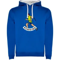Kruskis Runner Bicolor Kapuzenpullover male Kruskis Runner Bicolor Kapuzenpullover male
