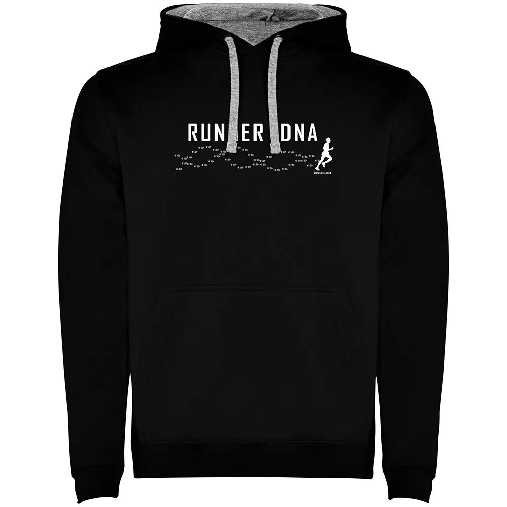 Kruskis Runner Dna Two-colour Kapuzenpullover male