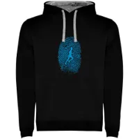 Kruskis Runner Fingerprint Two-colour Kapuzenpullover male Kruskis Runner Fingerprint Two-colour Kapuzenpullover male