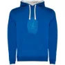 Royal blue / white