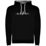 Kruskis Runner Heartbeat Two-colour Kapuzenpullover male
