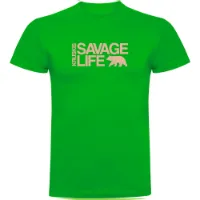 Kruskis Savage Life Kurzarm-t-shirt Kruskis Savage Life Kurzarm-t-shirt