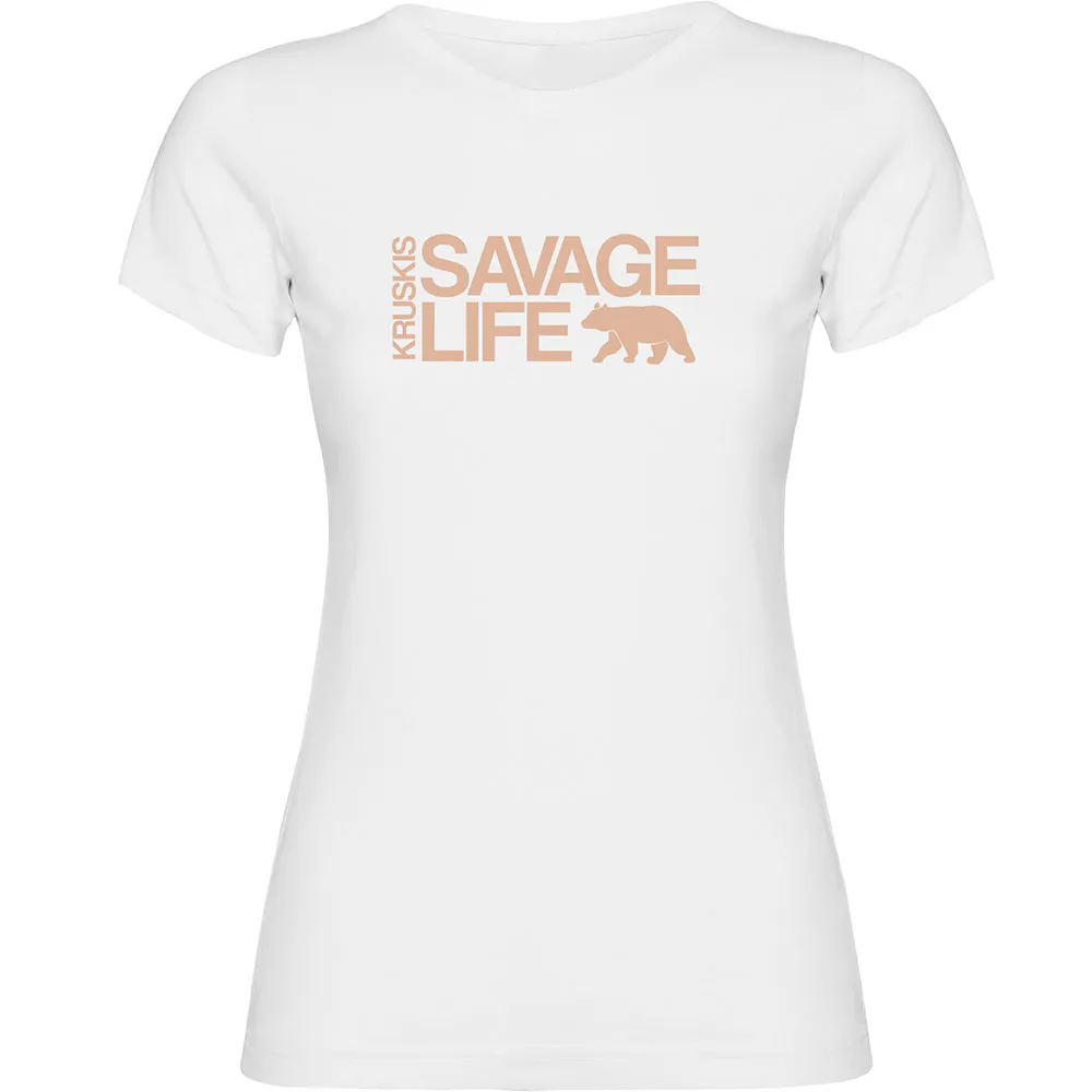 Kruskis Savage Life Kurzarm-t-shirt Kruskis Savage Life Kurzarm-t-shirt