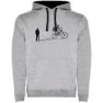 Heather grey / black
