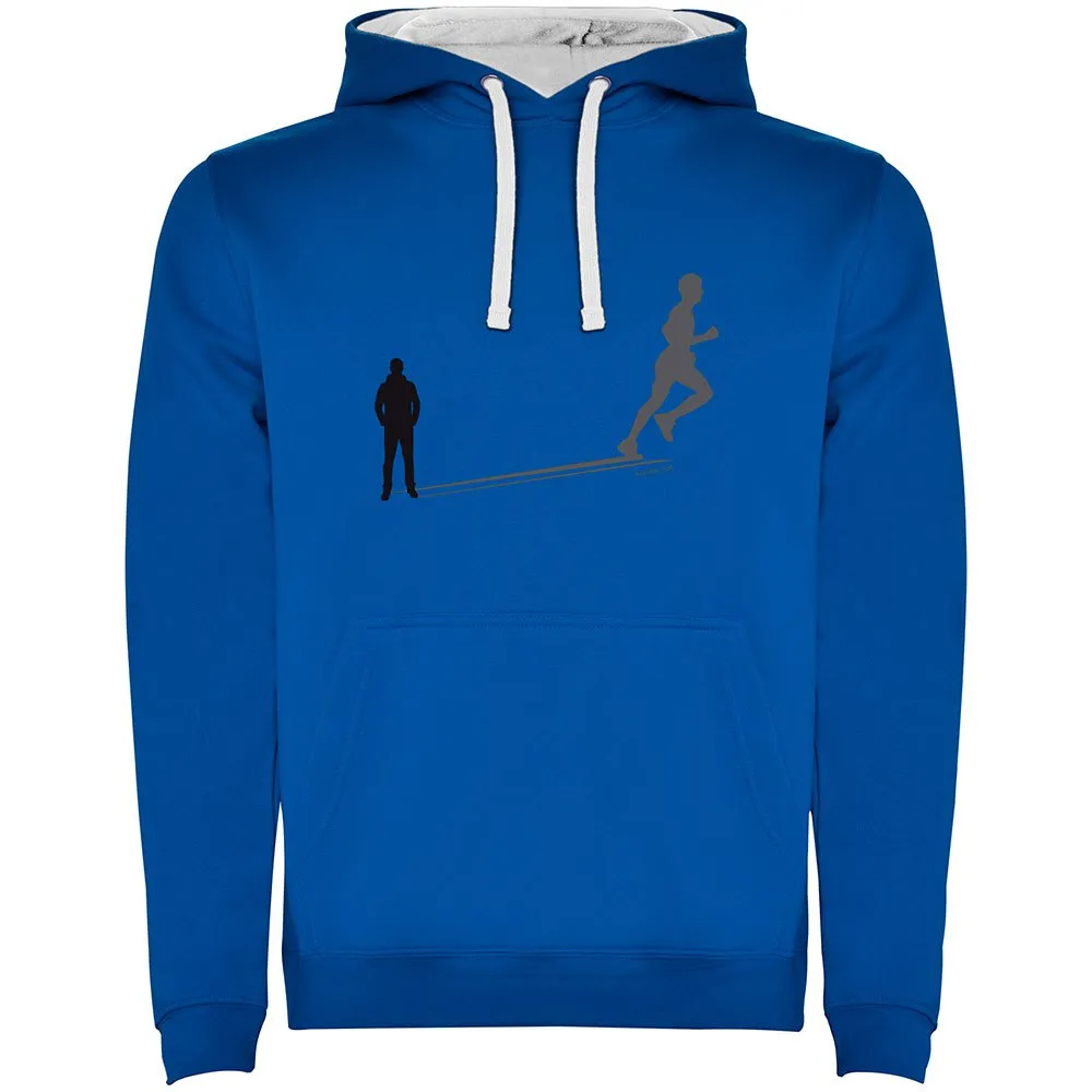 Kruskis Shadow Run Two-colour Kapuzenpullover male