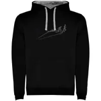 Kruskis Shadow Triathlon Two-colour Kapuzenpullover male