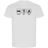Kruskis Sleep Eat And Bike Eco Kurzarm-t-shirt Kruskis Sleep Eat And Bike Eco Kurzarm-t-shirt