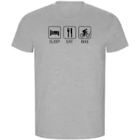 Kruskis Sleep Eat And Bike Eco Kurzarm-t-shirt Kruskis Sleep Eat And Bike Eco Kurzarm-t-shirt
