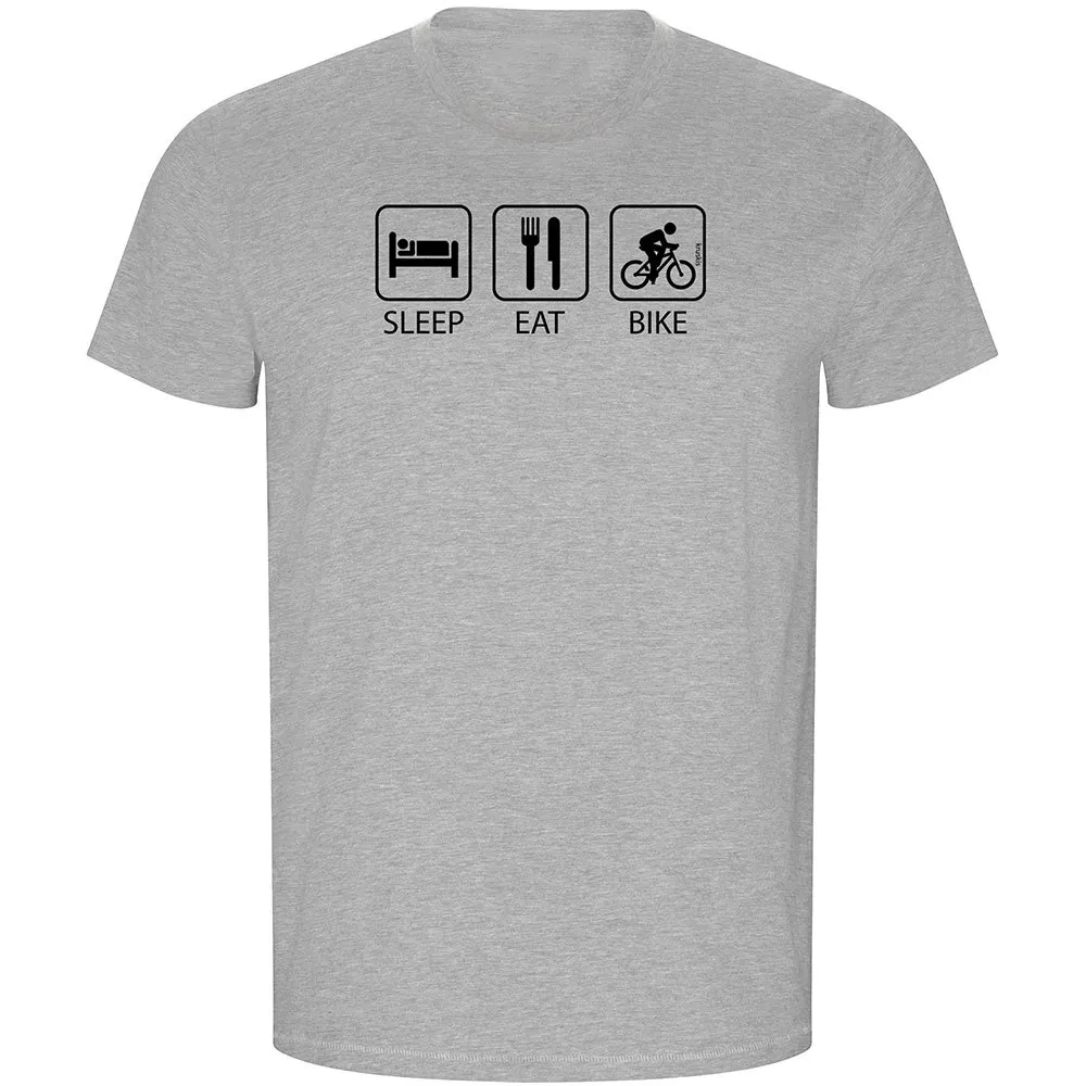 Kruskis Sleep Eat And Bike Eco Kurzarm-t-shirt