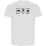 Kruskis Sleep Eat And Bike Eco Kurzarm-t-shirt
