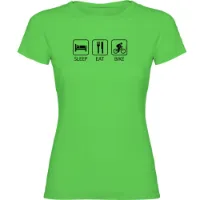 Kruskis Sleep Eat And Bike Kurzarm-t-shirt Kruskis Sleep Eat And Bike Kurzarm-t-shirt