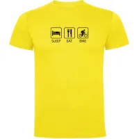 Kruskis Sleep Eat And Bike Kurzarm-t-shirt Kruskis Sleep Eat And Bike Kurzarm-t-shirt
