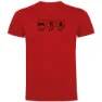 Kruskis Sleep Eat And Bike Kurzarm-t-shirt