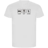 Kruskis Sleep Eat And Climb Eco Kurzarm-t-shirt Kruskis Sleep Eat And Climb Eco Kurzarm-t-shirt