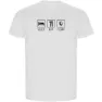 Kruskis Sleep Eat And Climb Eco Kurzarm-t-shirt