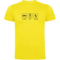 Kruskis Sleep Eat And Climb Kurzarm-t-shirt Kruskis Sleep Eat And Climb Kurzarm-t-shirt